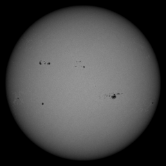 Image of Sun's photosphere