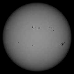 Image of Sun's photosphere