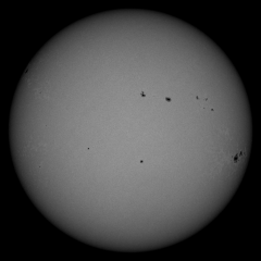 Image of Sun's photosphere