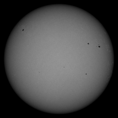 Image of Sun's photosphere