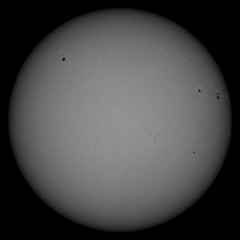 Image of Sun's photosphere