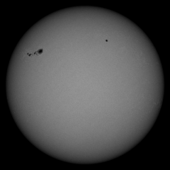 Image of Sun's photosphere