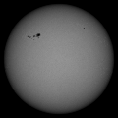 Image of Sun's photosphere