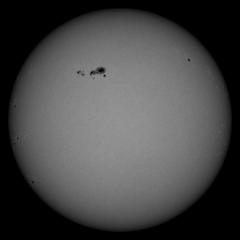 Image of Sun's photosphere