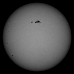 Image of Sun's photosphere