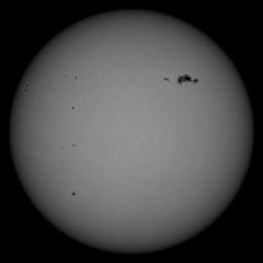 Image of Sun's photosphere