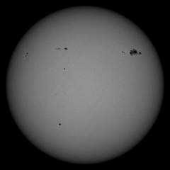 Image of Sun's photosphere