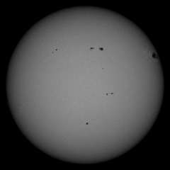 Image of Sun's photosphere