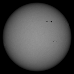 Image of Sun's photosphere