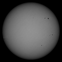 Image of Sun's photosphere