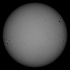 Image of Sun's photosphere