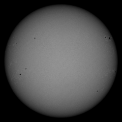 Image of Sun's photosphere