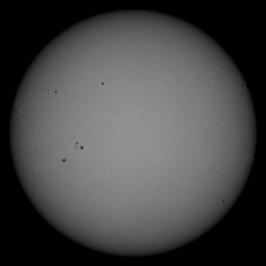 Image of Sun's photosphere