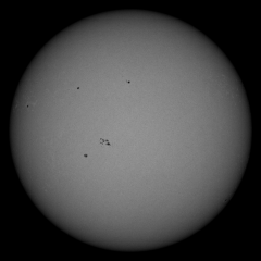 Image of Sun's photosphere