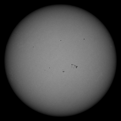 Image of Sun's photosphere