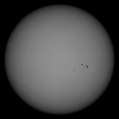 Image of Sun's photosphere