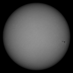 Image of Sun's photosphere