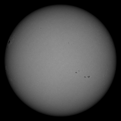 Image of Sun's photosphere