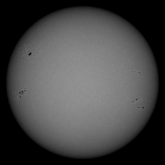 Image of Sun's photosphere