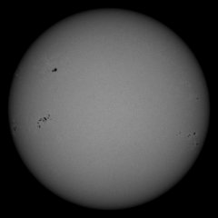 Image of Sun's photosphere