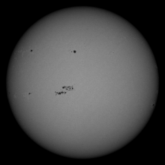 Image of Sun's photosphere