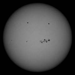 Image of Sun's photosphere