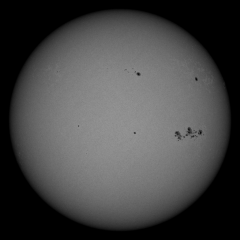 Image of Sun's photosphere