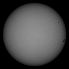 Image of Sun's photosphere