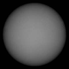 Image of Sun's photosphere