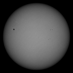 Image of Sun's photosphere