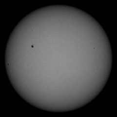 Image of Sun's photosphere