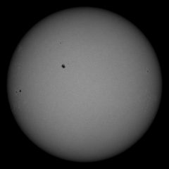 Image of Sun's photosphere