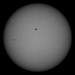 Image of Sun's photosphere