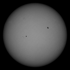 Image of Sun's photosphere