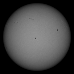 Image of Sun's photosphere