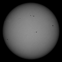 Image of Sun's photosphere