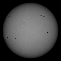 Image of Sun's photosphere