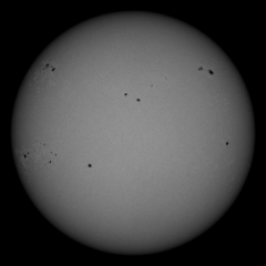 Image of Sun's photosphere