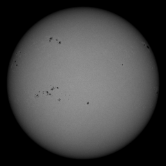 Image of Sun's photosphere