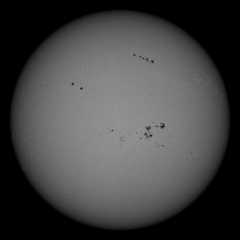 Image of Sun's photosphere