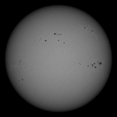 Image of Sun's photosphere