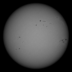 Image of Sun's photosphere