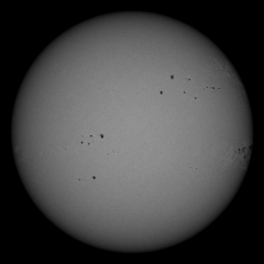 Image of Sun's photosphere