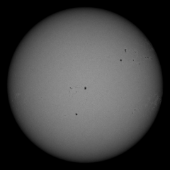 Image of Sun's photosphere