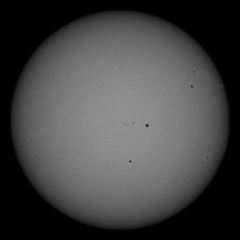 Image of Sun's photosphere