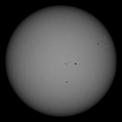 Image of Sun's photosphere