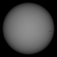 Image of Sun's photosphere