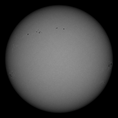 Image of Sun's photosphere