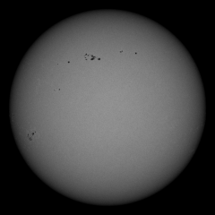 Image of Sun's photosphere