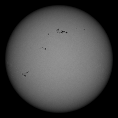 Image of Sun's photosphere